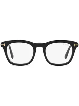 TOM FORD Eyewear очки в квадратной оправе с логотипом, черный