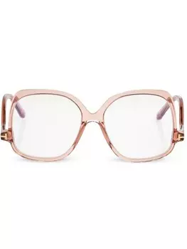 TOM FORD Eyewear очки в квадратной оправе, серый