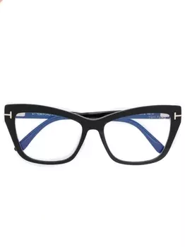 TOM FORD Eyewear очки в оправе 'кошачий глаз', черный