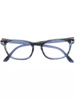 TOM FORD Eyewear очки в прямоугольной оправе, синий