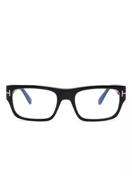 TOM FORD Eyewear очки в прямоугольной оправе, черный
