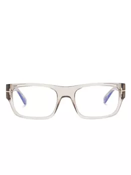 TOM FORD Eyewear очки в прямоугольной оправе, серый