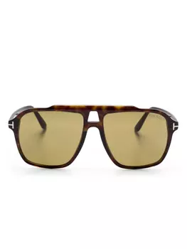 TOM FORD Eyewear солнцезащитные очки 1209, коричневый