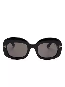 TOM FORD Eyewear солнцезащитные очки Carmen, черный