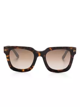 TOM FORD Eyewear солнцезащитные очки Leigh, коричневый