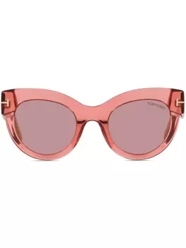 TOM FORD Eyewear солнцезащитные очки Лусилла, розовый