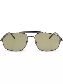TOM FORD Eyewear солнцезащитные очки Navigator, зеленый