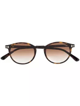 TOM FORD Eyewear солнцезащитные очки Palmer, коричневый