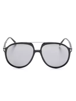 TOM FORD Eyewear солнцезащитные очки-пилоты Archie, черный