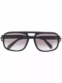 TOM FORD Eyewear солнцезащитные очки-пилоты Falconer, черный