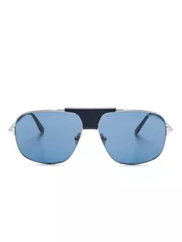 TOM FORD Eyewear солнцезащитные очки-пилоты, синий