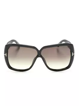 TOM FORD Eyewear солнцезащитные очки с эффектом градиента, черный