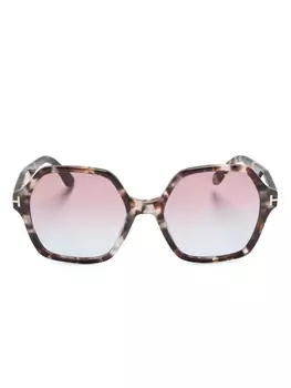 TOM FORD Eyewear солнцезащитные очки с градиентными линзами, коричневый