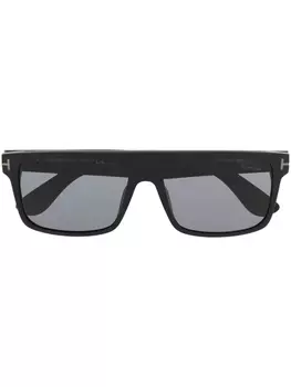 TOM FORD Eyewear солнцезащитные очки с затемненными линзами, черный