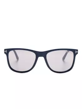 TOM FORD Eyewear солнцезащитные очки в квадратной оправе, синий