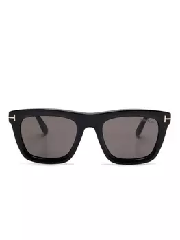 TOM FORD Eyewear солнцезащитные очки в квадратной оправе, черный