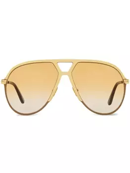 TOM FORD Eyewear солнцезащитные очки Ксавье, золотистый