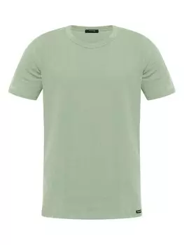 TOM FORD футболка с круглым вырезом, зеленый