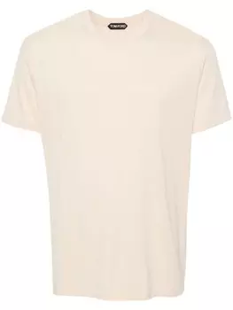 TOM FORD футболка с круглым вырезом, желтый