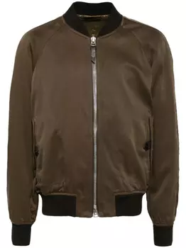 TOM FORD габардиновая куртка, коричневый