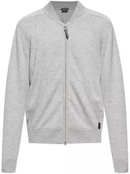 TOM FORD кардиган на молнии, серый