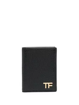 TOM FORD картхолдер с логотипом, черный