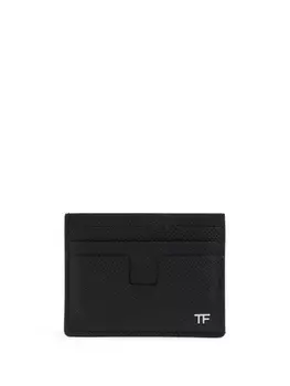 TOM FORD картхолдер с логотипом, черный