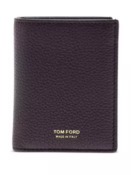 TOM FORD картхолдер с логотипом, фиолетовый