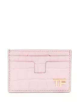 TOM FORD картхолдер с логотипом, розовый