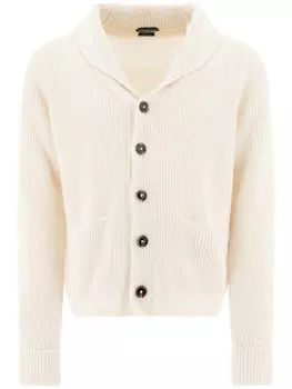 TOM FORD кашемировый кардиган, нейтральный