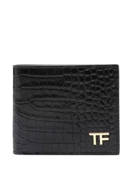 TOM FORD кошелек с логотипом, черный
