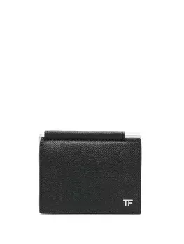 TOM FORD кошелек с монограммой, черный