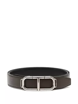 TOM FORD кожаный ремень, коричневый