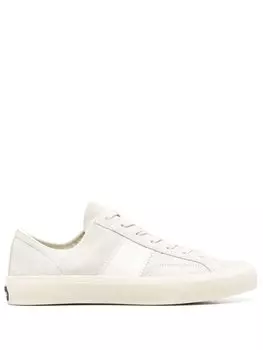 Кроссовки Tom Ford With Logo Patch, белый