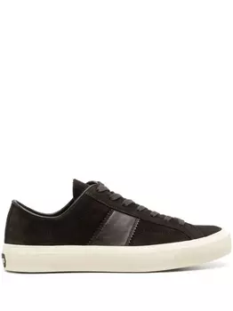 TOM FORD кроссовки со вставками, коричневый