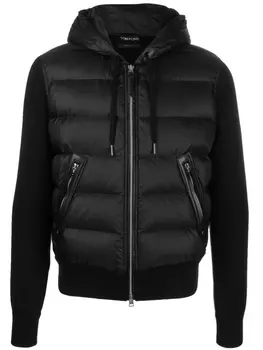TOM FORD куртка Jack Bond с капюшоном, черный