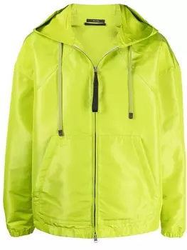 TOM FORD куртка с капюшоном, зеленый