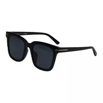 TOM FORD Квадратные солнцезащитные очки женские черные