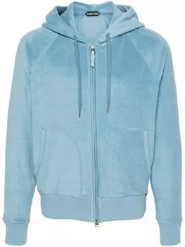 TOM FORD махровое худи, синий