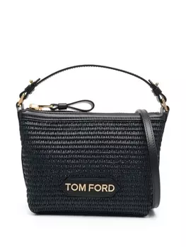TOM FORD мини-сумка с логотипом, черный