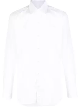 TOM FORD однотонная рубашка, белый