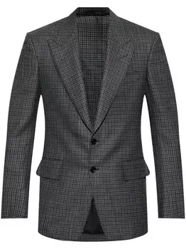 TOM FORD пиджак в клетку, серый