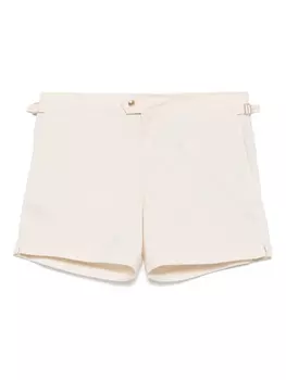 TOM FORD плавки-шорты с поясом, нейтральный