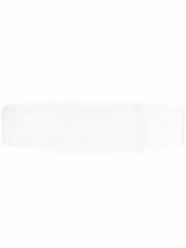 TOM FORD пояс в рубчик, белый