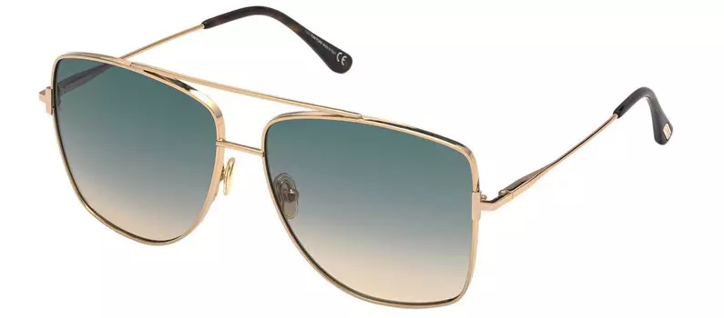 Tom Ford REGGIE M FT0838 28W Солнцезащитные очки-авиаторы, мультиколор