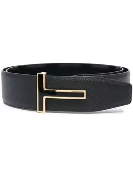 TOM FORD ремень с логотипом, черный