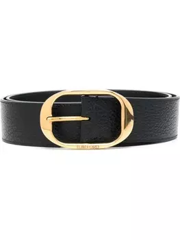 TOM FORD ремень с логотипом, черный