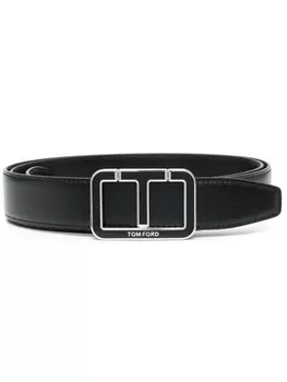 TOM FORD ремень с логотипом, черный