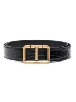 TOM FORD ремень с Т-образной пряжкой, черный