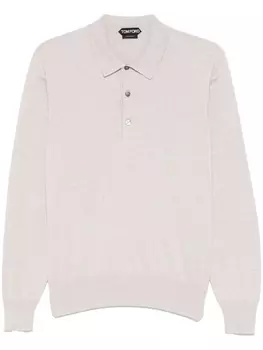 TOM FORD рубашка поло, серый